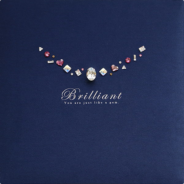 デジタルアルバム Premium Jewelry(プレミアムジュエリー)カラー:ネイビー