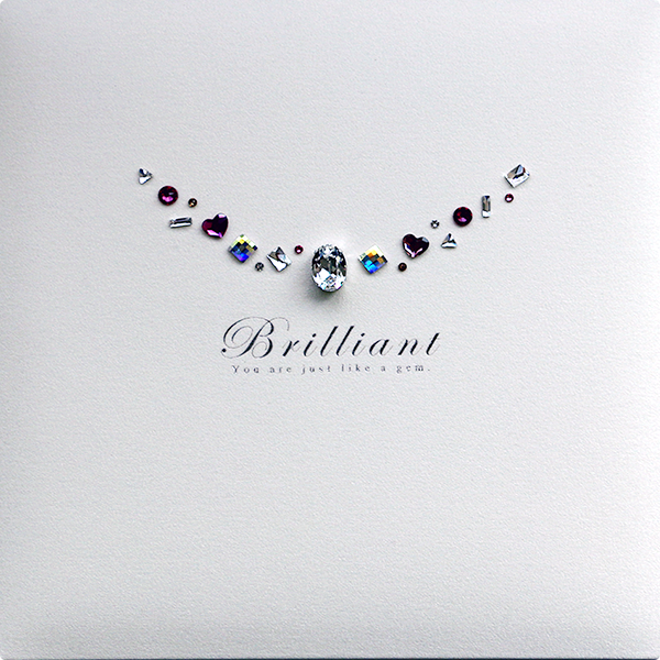 デジタルアルバム Premium Jewelry(プレミアムジュエリー)カラー:ホワイト