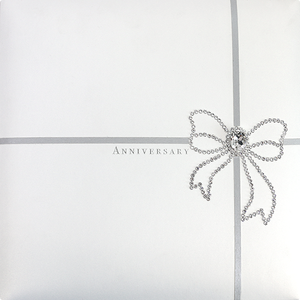 デジタルアルバム Jewelry Ribbon(ジュエリーリボン)カラー:ホワイト